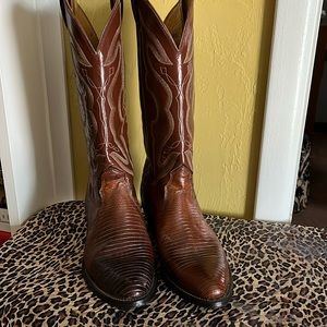 Men’s Nocona lizard boots